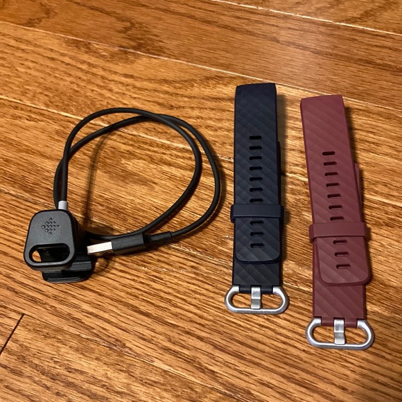 fitbit Other Fitbit Charge 4 Charger And Wristbands Poshmark